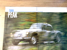 MGA TWIN CAM -  FRAMEABLE ORIGINAL CAR MAGAZINE REVIEW ROAD TEST