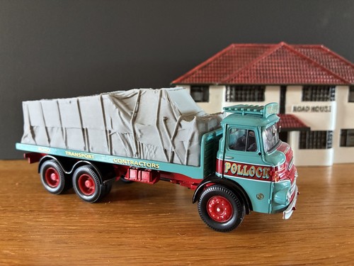 Scale model truck trailer - 1:50,