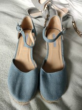 Ladies Canvas Wedge Heel