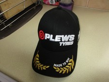 PLEWS TYRES ADJUSTABLE PODIUM BASEBALL CAP (BNWOT) (MOTOCROSS, ENDURO)