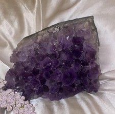 Large Amethyst Cluster 10.5cm x 14cm x 15.5cm x 19cm Ethically Sourced Crystal
