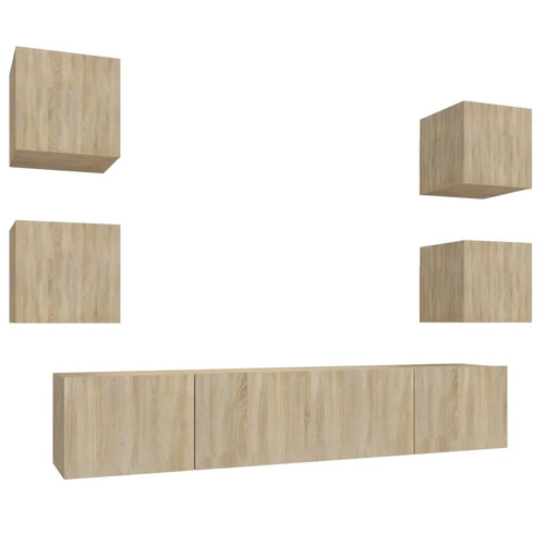 Cabinet set engineered wood - set,