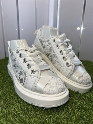Ladies moda pelle lace - in,