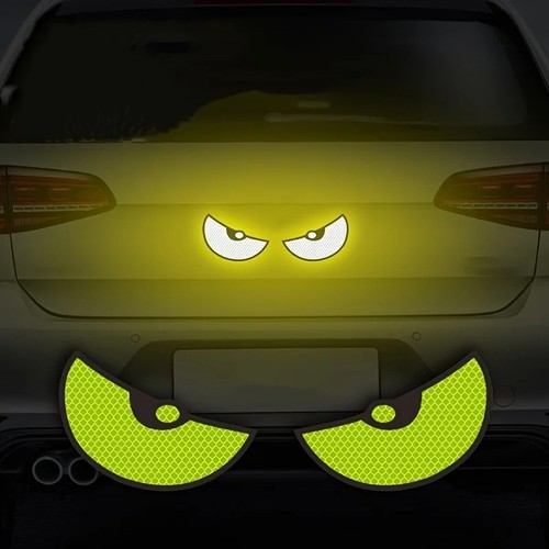 Reflective green evil monster - green,
