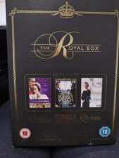 The Royal Box DVD Set Inc The Queen, King’s Speech & Young Victoria | Brand New