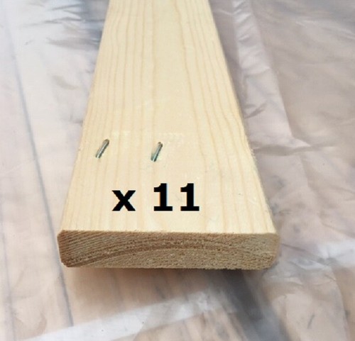 Solid wood pine bed - x,