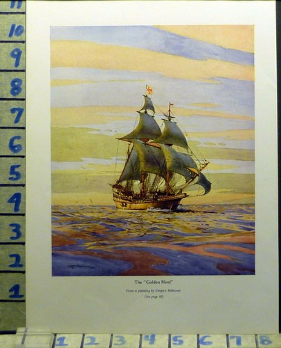 1934 golden hind - golden,
