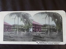 c. 1900 COLOUR 3d STEREOGRAPH/