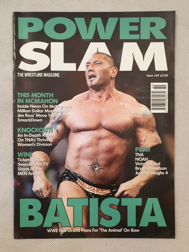 Power slam wrestling magazine - slam,