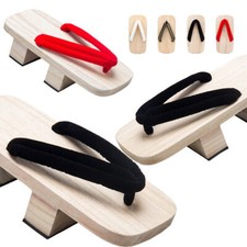 New Japanese Geta Clogs Flip Flops Thong Sandals Wooden Slippers Shoes Wooden