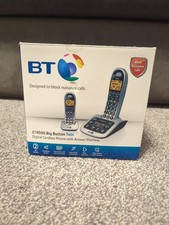 BT 4500 Cordless Phones with Big Buttons Silver - Twin Pack 4600