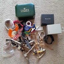 Large joblot 35 watches untested Rotary Sekonda Trident Lorus DKNY Citron Timex