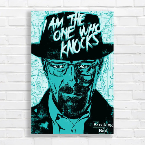 Breaking bad pop canvas print - pop,