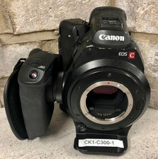 Canon EOS C300 Professional Cinema Video Camera with Grip Control