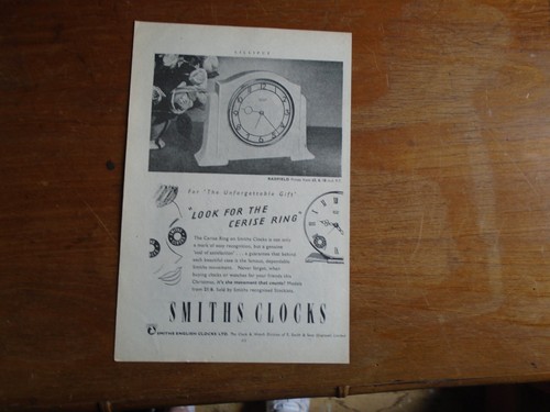 Vintage advert smith s - advert:,