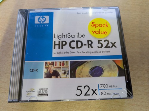 Lightscribe pack 52x - cd-r,