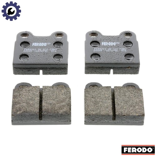 Brake pad set disc - brake,