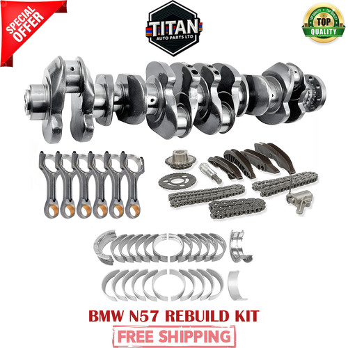 Bmw n57 engine - 3.0d, rebuild