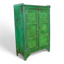 Vintage Indian Rustic Kitchen Bathroom Cupboard Cabinet Storage