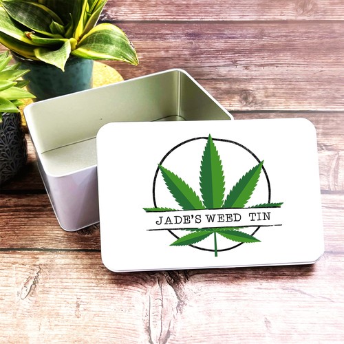 Marijuana leaf rectangle - marijuana,