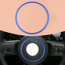 Blue Steering Wheel Center