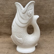 Vintage Ceramic Fish Glug Jug