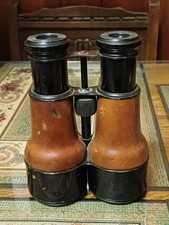 Early 20th Century Ross Of London Binoculars. Good Condition. Pos Military.