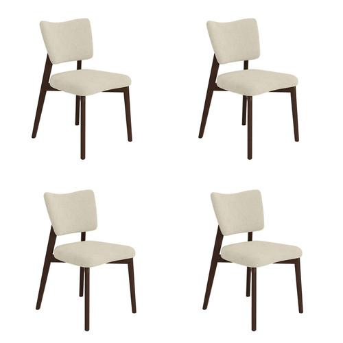 Set beige upholstered - 4,
