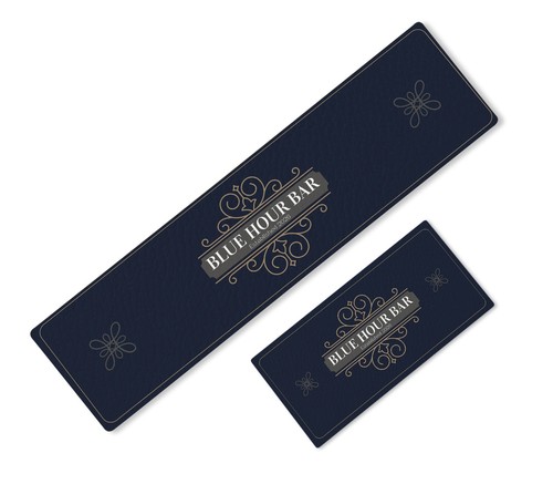 Personalised bar runner with - bar,