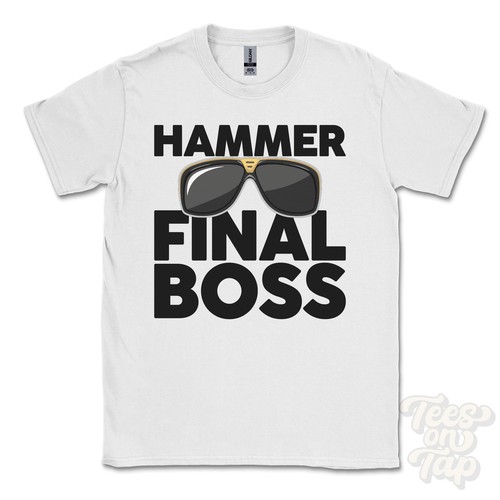 Hammer final boss shirt - final,