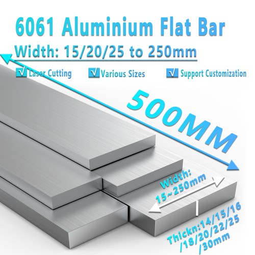 Aluminium 6061 flat - aluminium, bar
