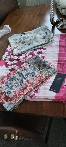 Beautiful summer scarves - 3x,