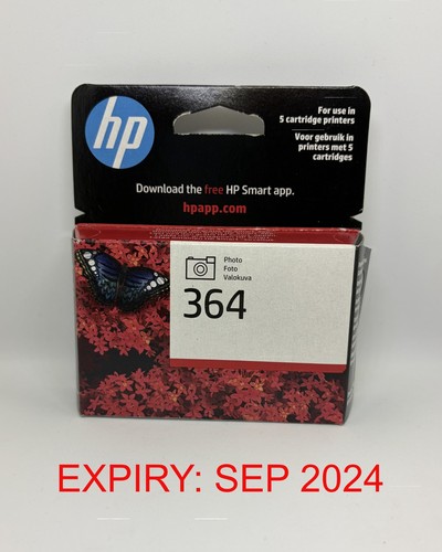 364 photo black ink - hp,