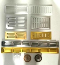 Plastic & Metal Louvre - Hit & Miss Air Vent Grille Cover Metal Duct Ventilation
