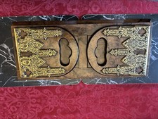 Large Betjemann Burl Walnut Patent No:209 Self Closing Book Slide C1870 Restored