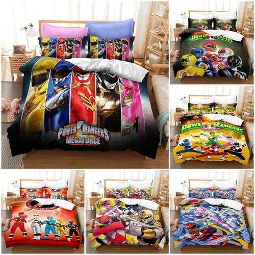 Power rangers quilt - 3d,