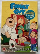 Family Guy Season 8 290 Minutes 3 Dvd Set 13 Episodes EX Condition