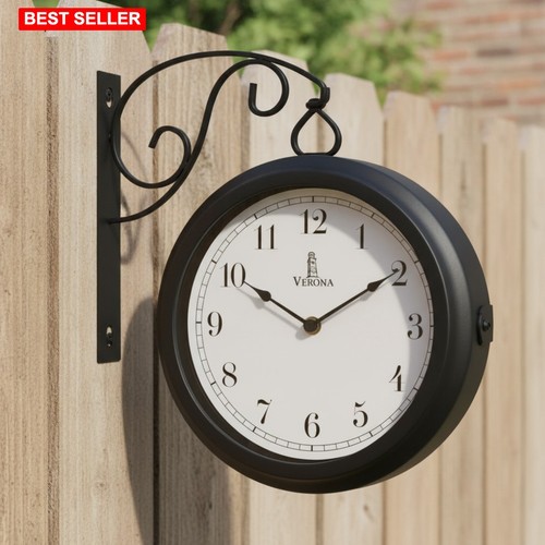 Clock double sided wall - clock,