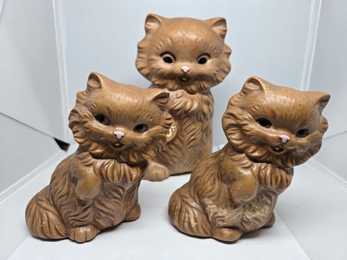 Ceramic kitten cat salt and - kitten,