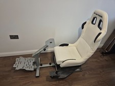 Playseat Evolution Racing Chair - White - with  sliding rails + gear  holder
