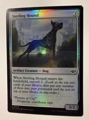 Sterling hound foil otj - sterling,