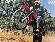 1983 Honda XL250R 4-page sales