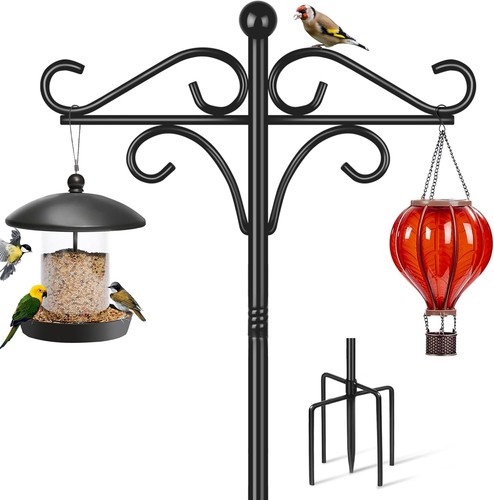Bird feeder pole stand - pole, 195cm