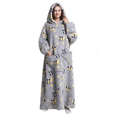 Long Hoodie Blanket for Women