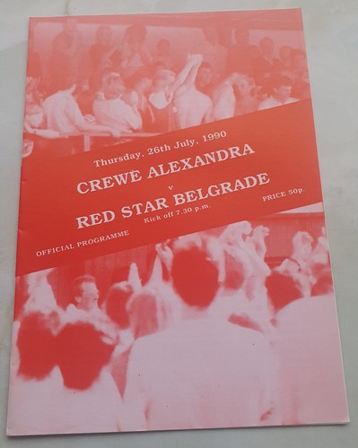 Crewe alexandra red - crewe, v