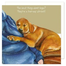 Fox Red Labrador Greeting Card