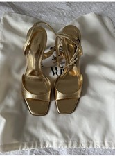 Zara METALLIC HIGH-HEEL