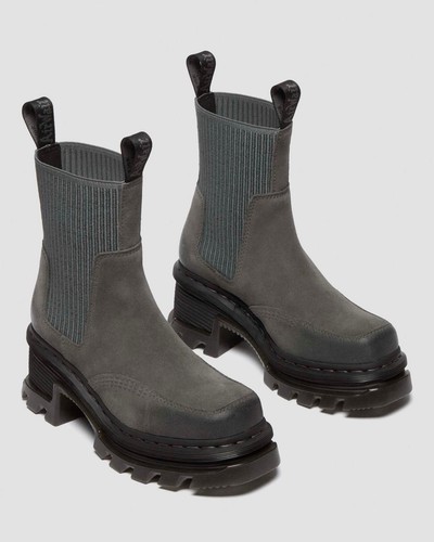 Martens nwot waxy suede - dr.,
