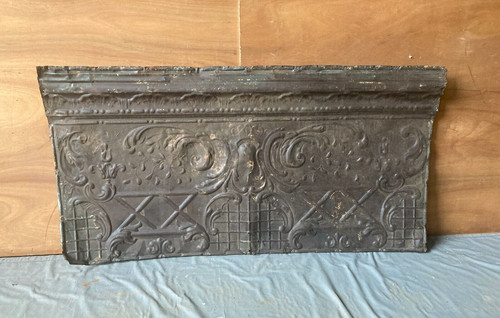 Antique tin ceiling x - ceiling, 2'