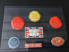 Churchill Buy British Goods Vintage Great Britain motto labels Ref R28230
